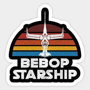 STARSHIP BEBOP Sticker